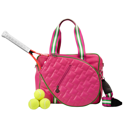 Tennis Bag with Crossbody Strap & Racket Storage